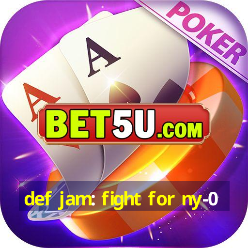 def jam: fight for ny